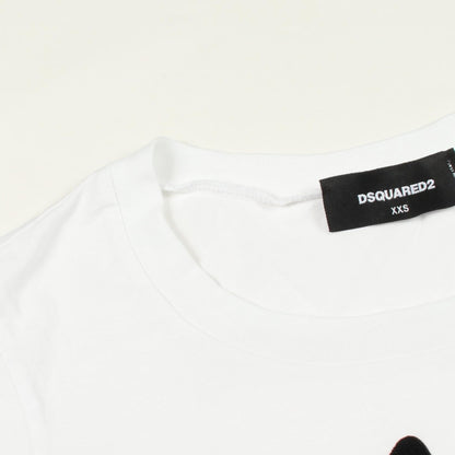 ディースクエアード Dog コットン半袖Tシャツ