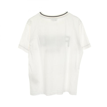 フェンディ ロゴ刺繍 コットン 半袖Tシャツ