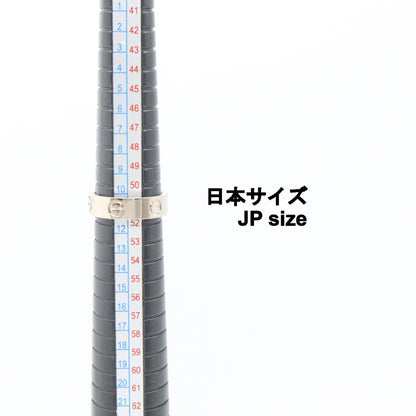 カルティエ ラブ Au750ホワイトゴールド リング 52号