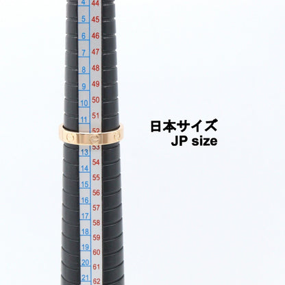 カルティエ ミニラブ Au750リング 53号