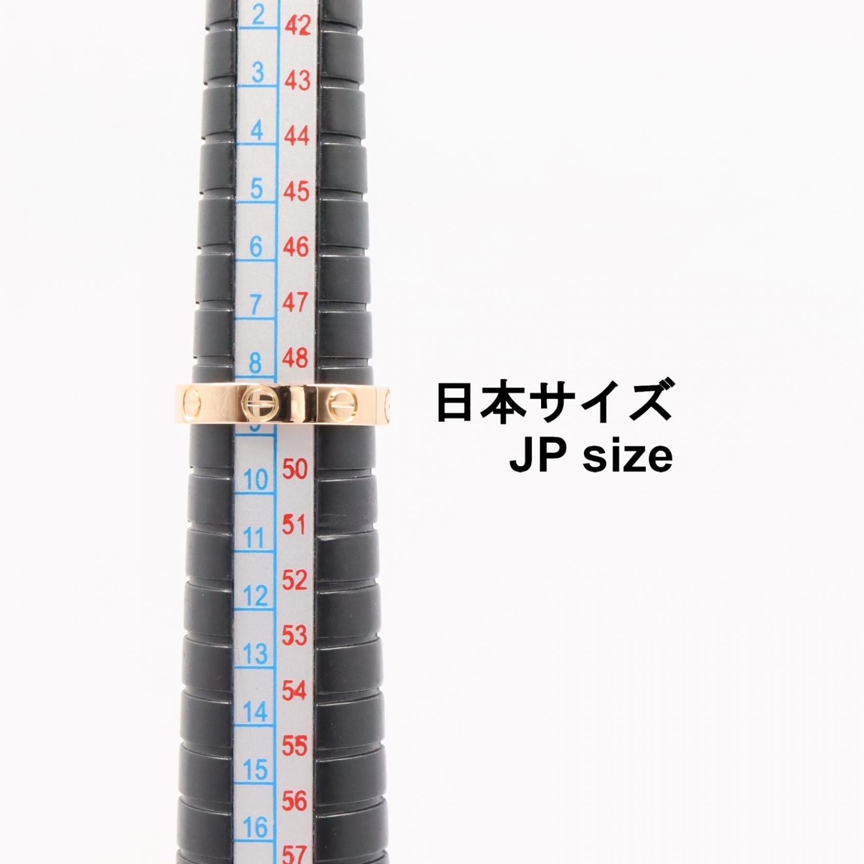 カルティエ ミニラブ Au750リング 49号