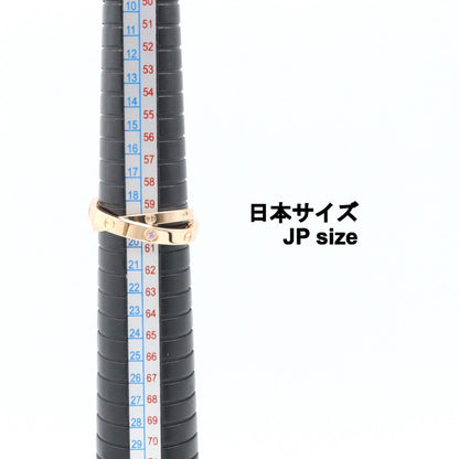 カルティエ ビーラブ K18ピンクゴールド ピンクサファイア ダイヤモンド リング 20号