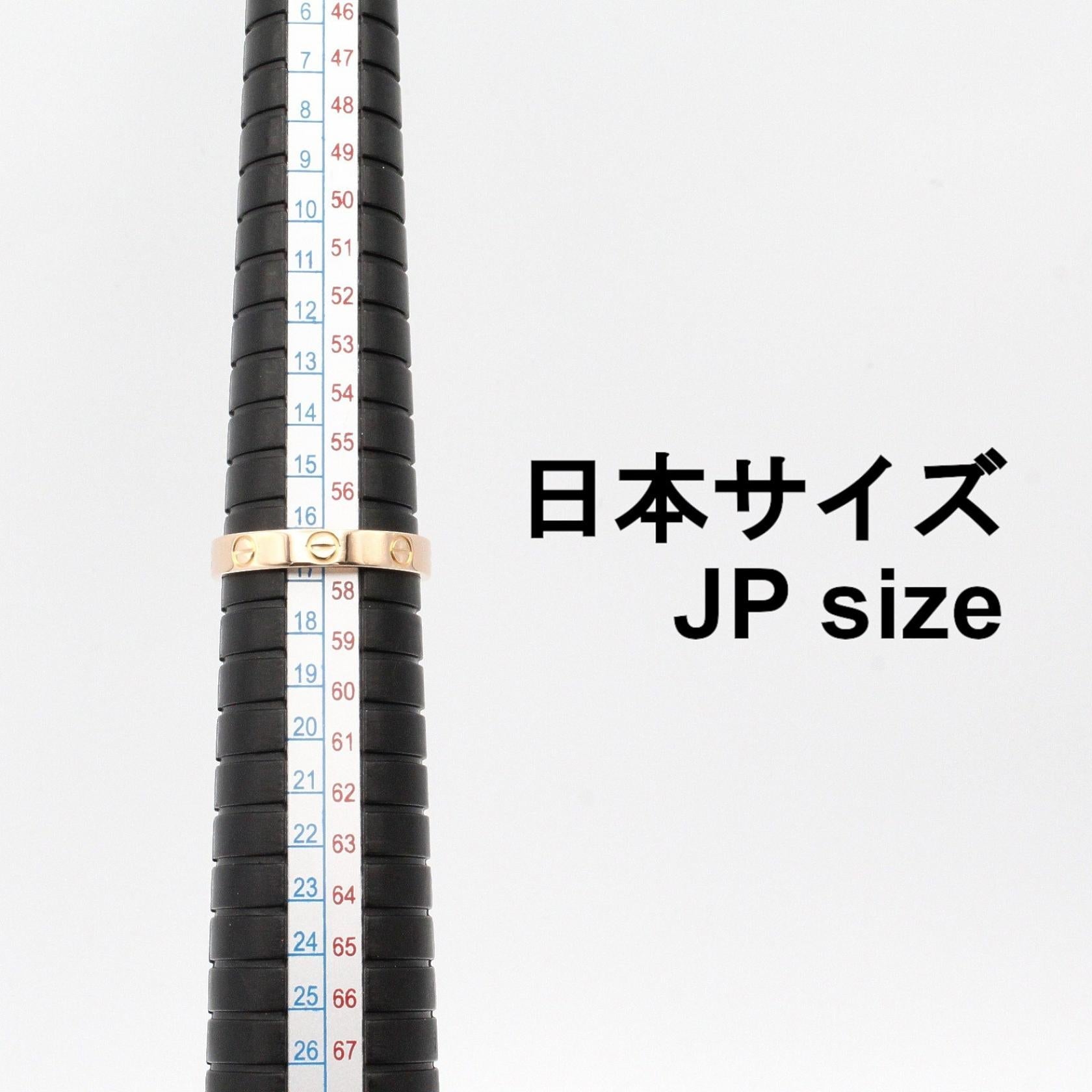 カルティエ ミニラブリング Au750 リング 17号