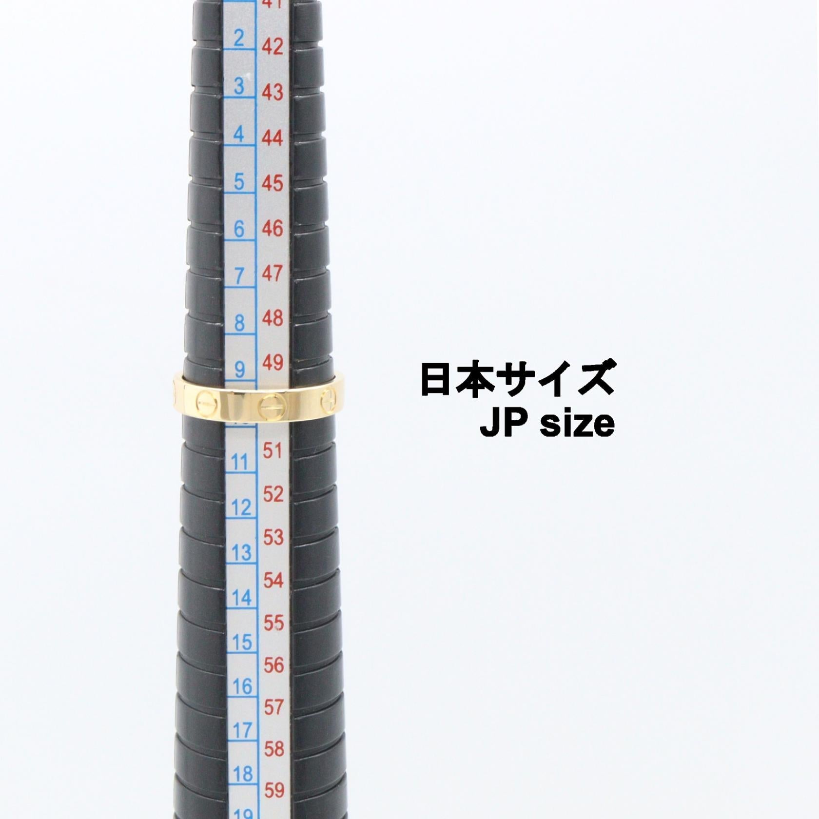 カルティエ ミニラブ Au750 リング 50号
