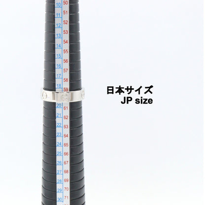 カルティエ ラブ Pt950プラチナ リング 19号