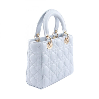 ディオール LADY DIOR MY ABCDIOR レザーハンドバッグ