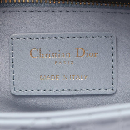 ディオール LADY DIOR MY ABCDIOR レザーハンドバッグ