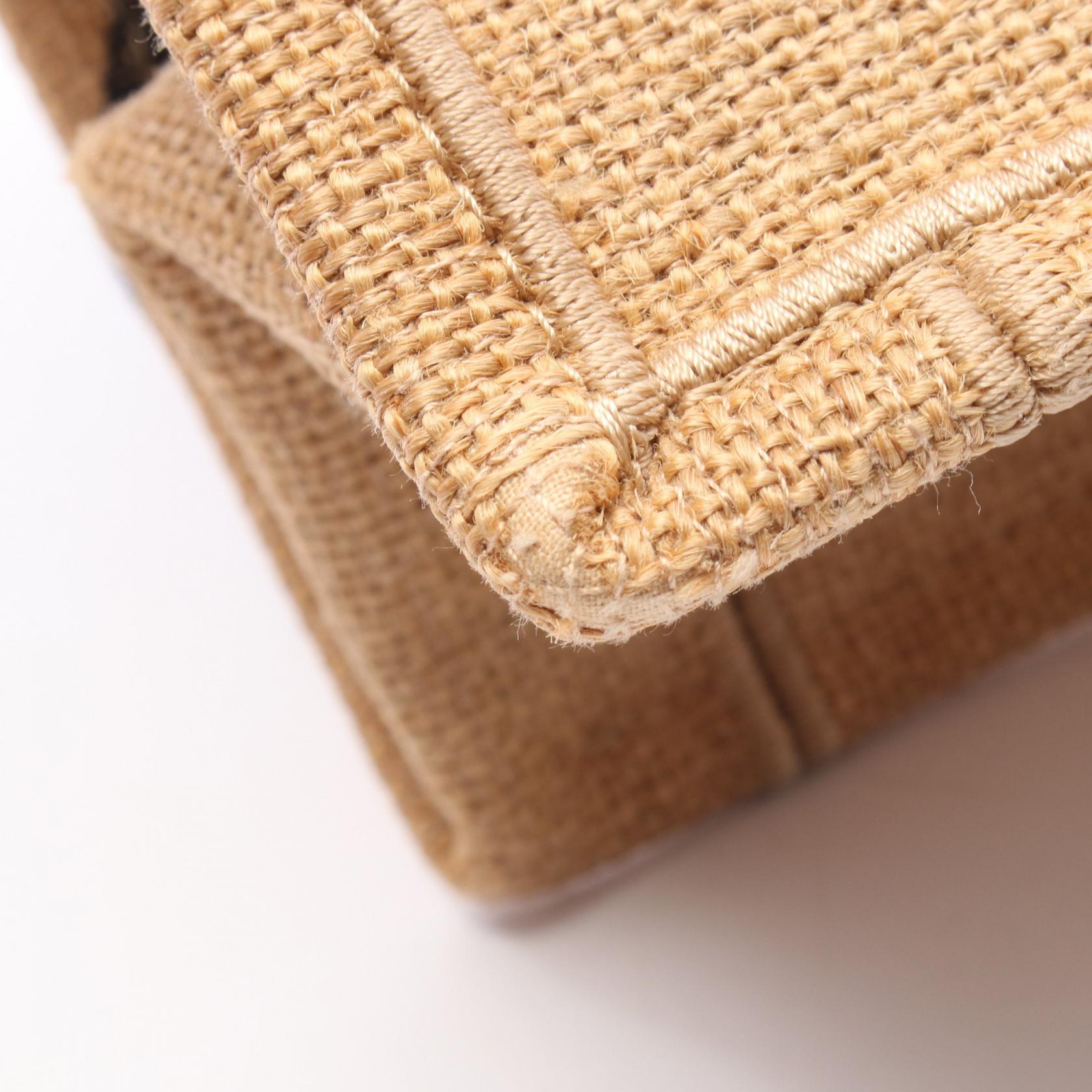 ディオール BOOK TOTE ディオールユニオン ジュート トートバッグ