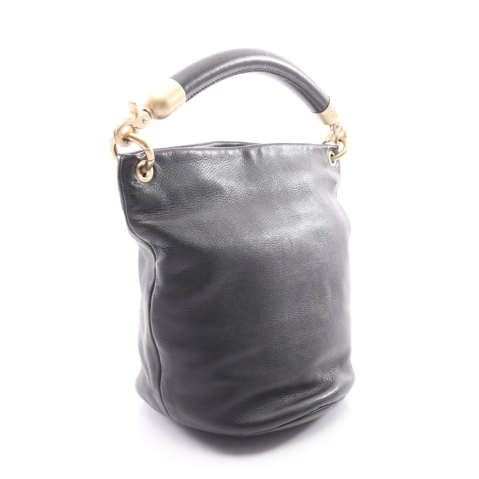 シャネル レザーハンドバッグ