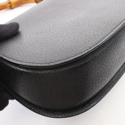 グッチ バンブー 2WAY レザーハンドバッグ