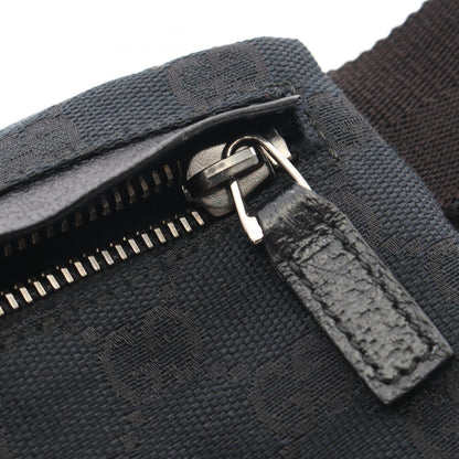 グッチ GGキャンバス レザーウエストバッグ