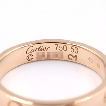 カルティエ ミニラブ Au750ピンクゴールド リング 53号