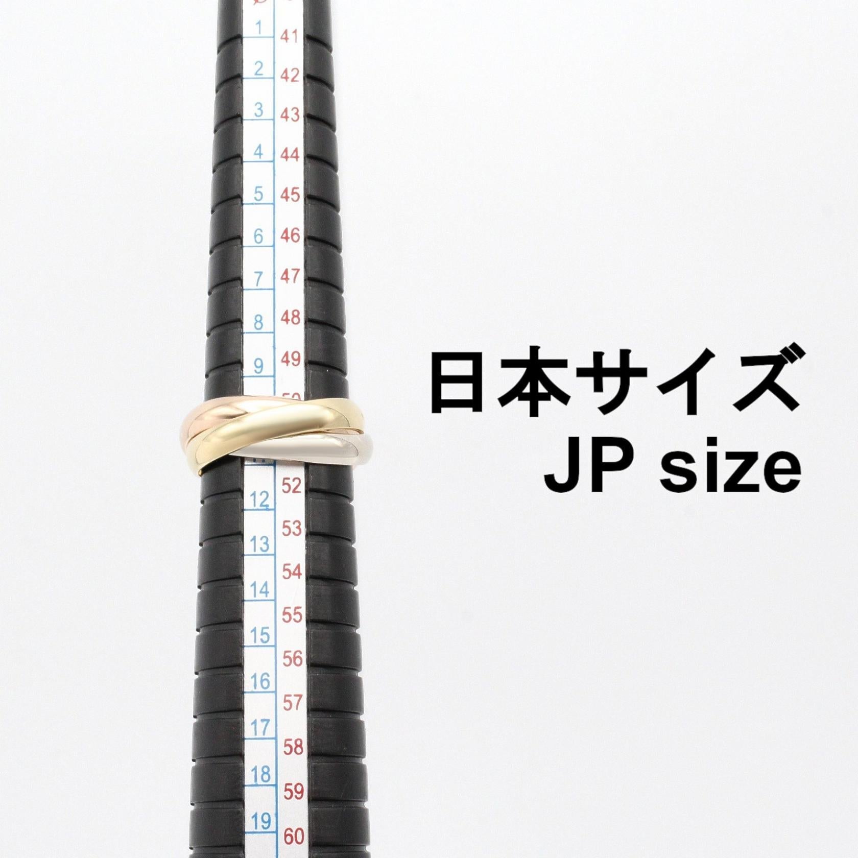 カルティエ トリニティ Au750 リング 51号