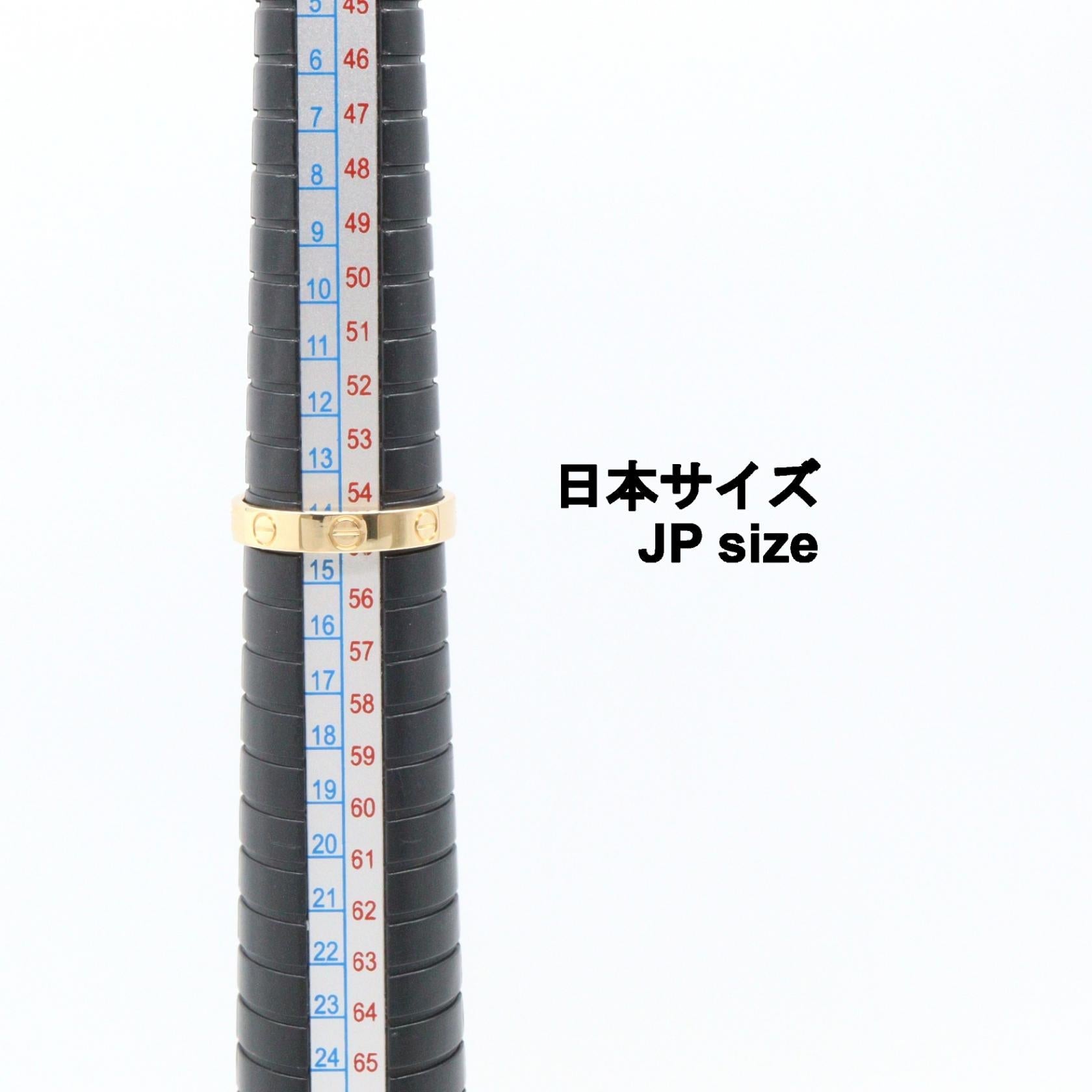カルティエ ミニラブリング Au750 リング 14号
