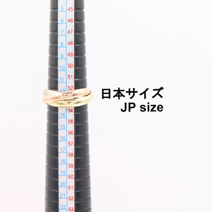 カルティエ トリニティリング Au750 リング 53号