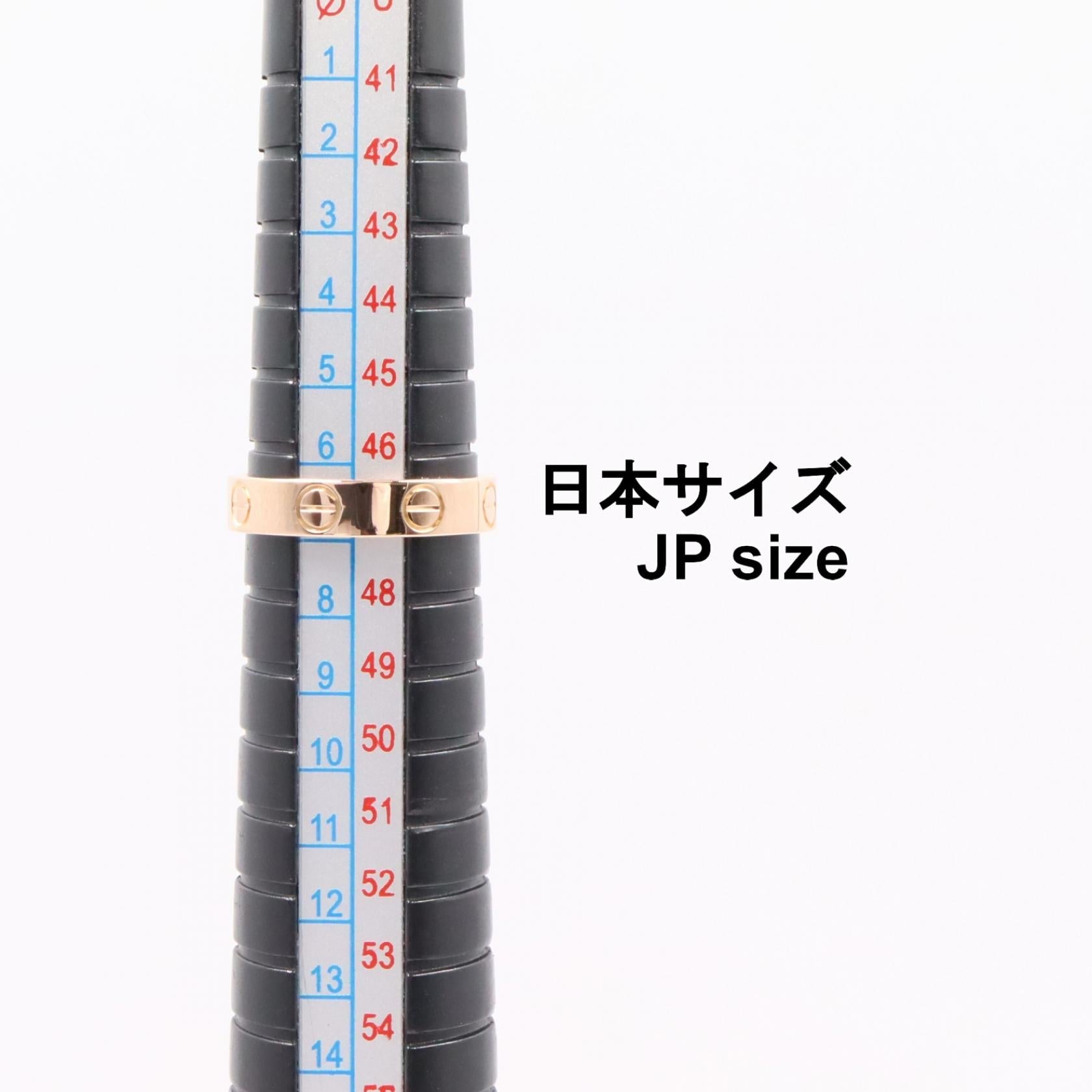カルティエ ミニラブ Au750 リング 6.5号