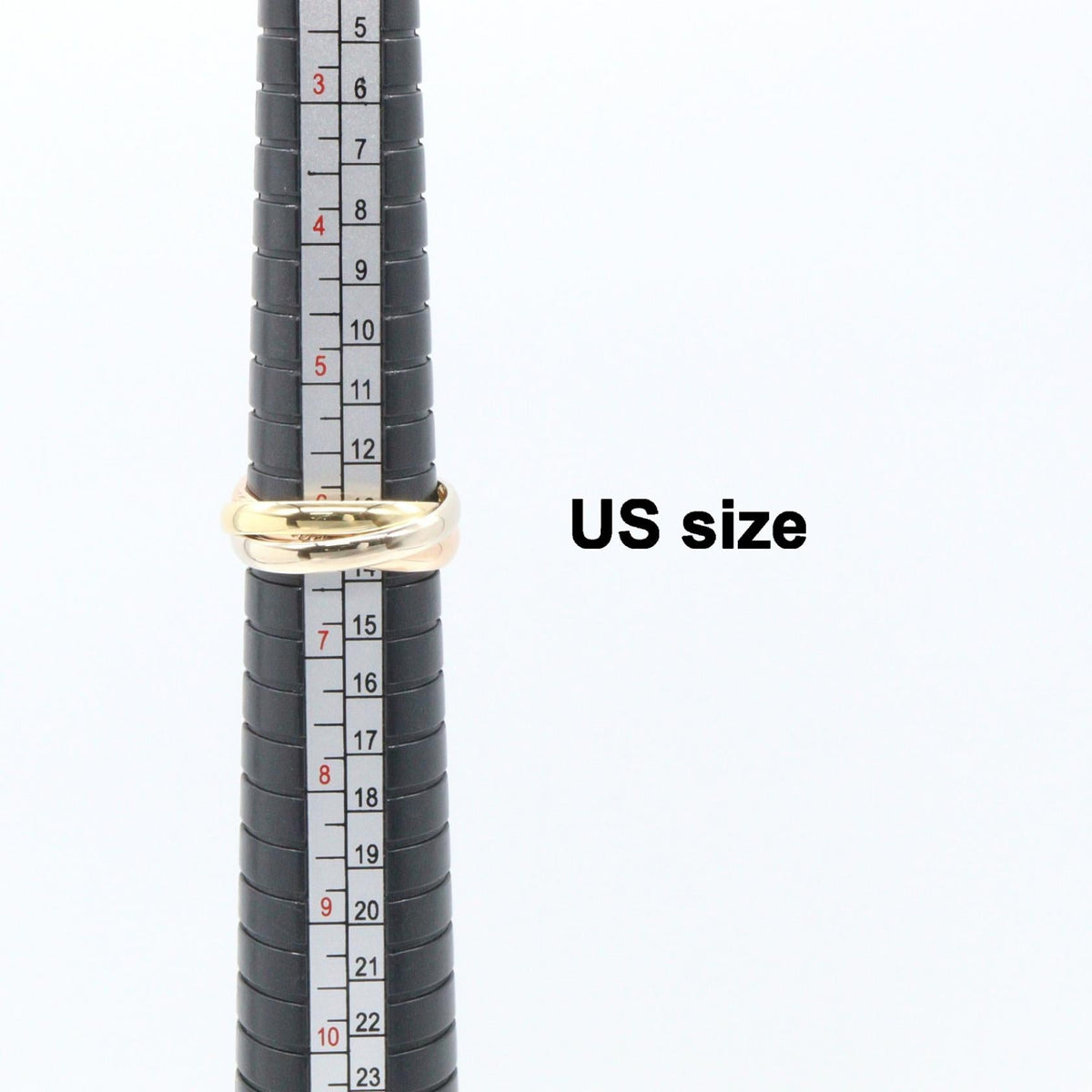 カルティエ トリニティ Au750 リング 12号