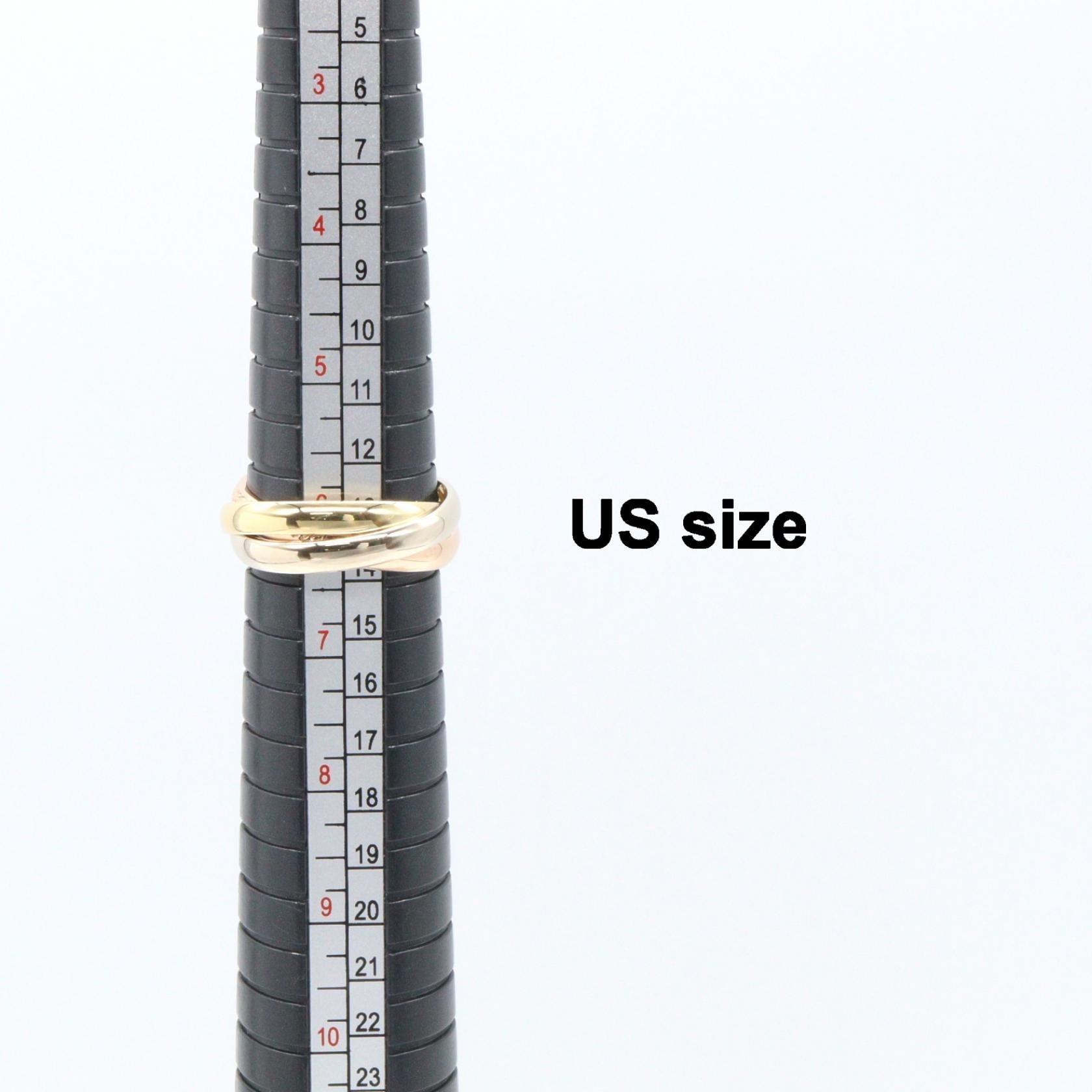 カルティエ トリニティ Au750 リング 12号