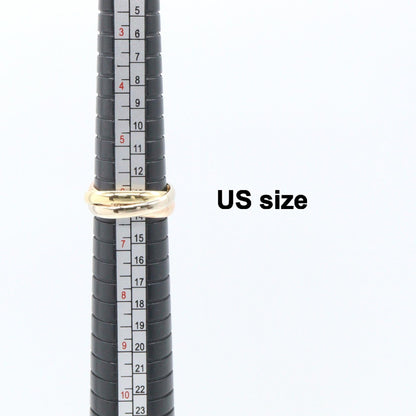 カルティエ トリニティ Au750 リング 12号