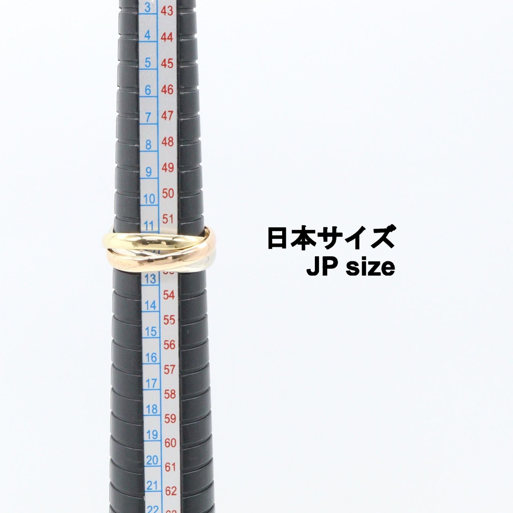 カルティエ トリニティ Au750 リング 52号