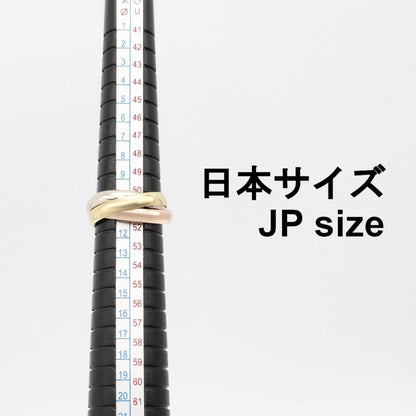 カルティエ トリニティ Au750 リング 51号