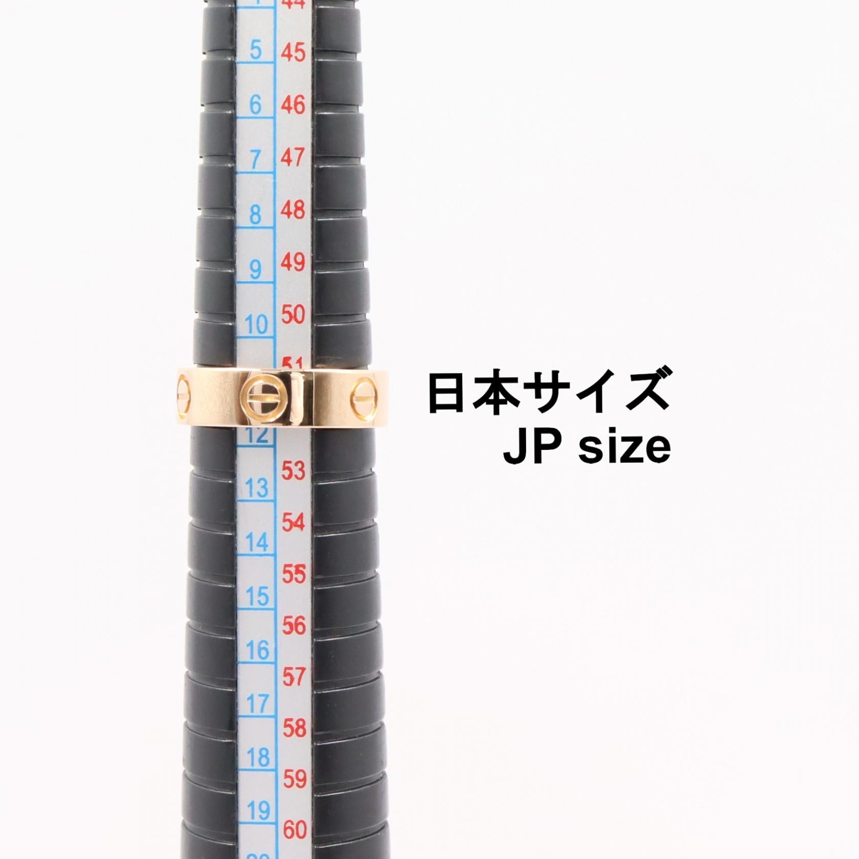 カルティエ ラブ Au750ピンクゴールド リング 11号
