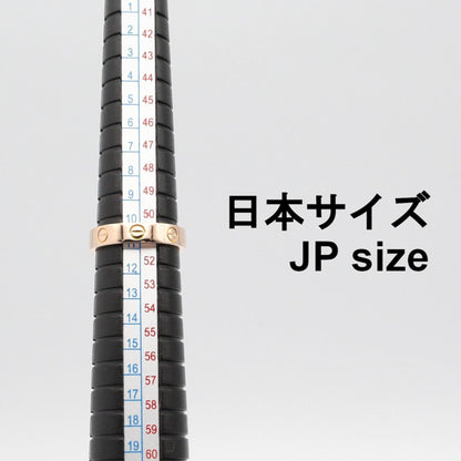 カルティエ ミニラブ K18PG ダイヤモンドリング 51号