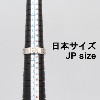 カルティエ ラブ Au750ホワイトゴールド リング 52号
