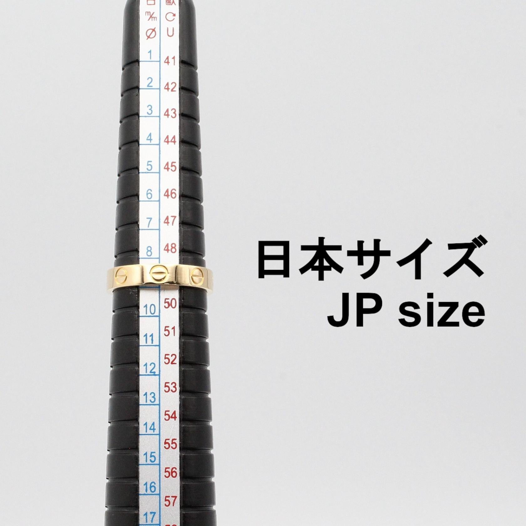 カルティエ ミニラブ Au750 リング 49号