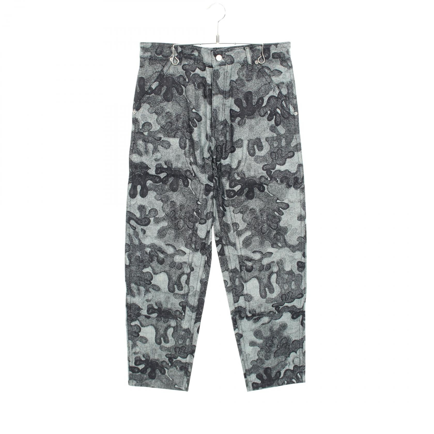 ディオール クリスチャンディオール × PETER DOIG コットンデニムパンツ