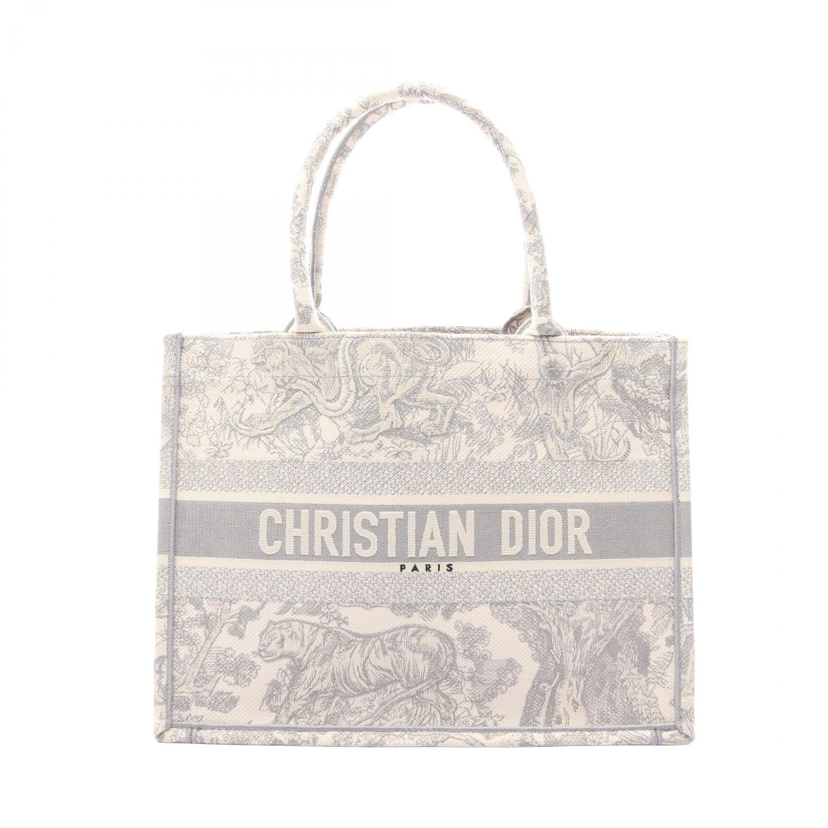 クリスチャンディオール BOOK TOTE キャンバス トートバッグ