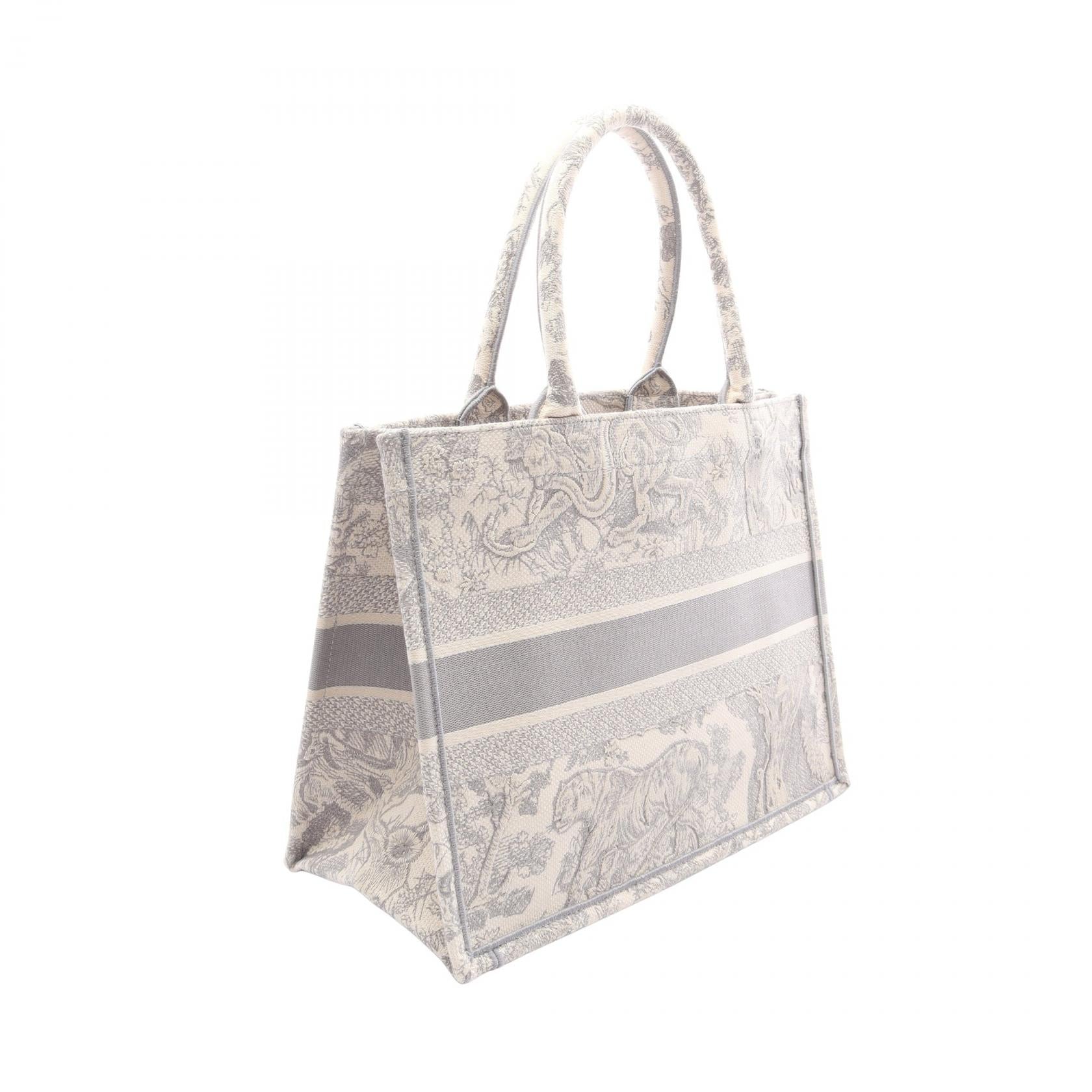 クリスチャンディオール BOOK TOTE キャンバス トートバッグ
