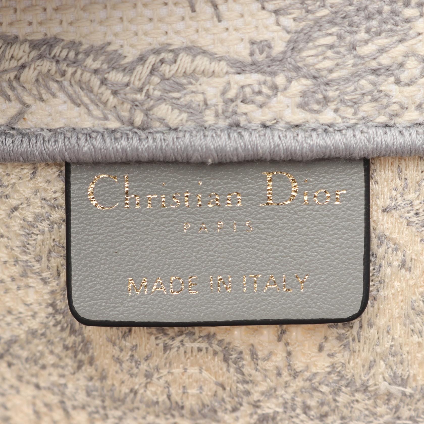 クリスチャンディオール BOOK TOTE キャンバス トートバッグ