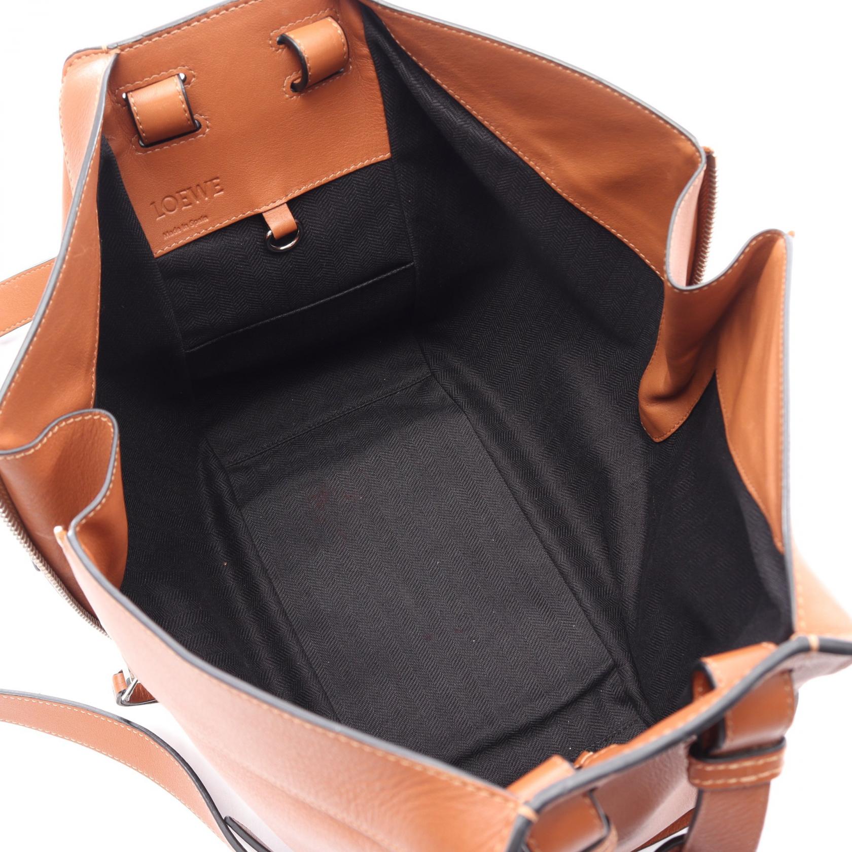 ロエベ HAMMOCK SMALL レザー2WAYハンドバッグ