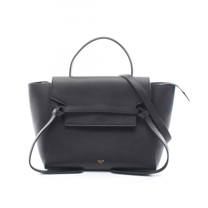 セリーヌ BELT BAG MINI レザー2wayハンドバッグ