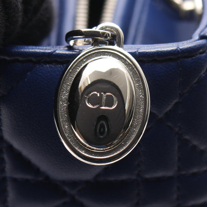 ディオール LADY DIOR レザー ハンドバッグ