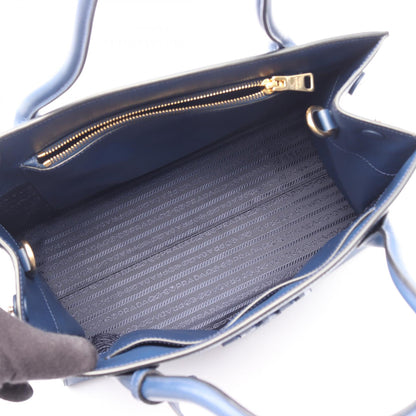 プラダ SAFFIANO CUIR C モノクローム 2wayハンドバッグ