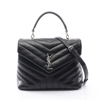 イヴサンローラン LOULOU レザー2wayバッグ