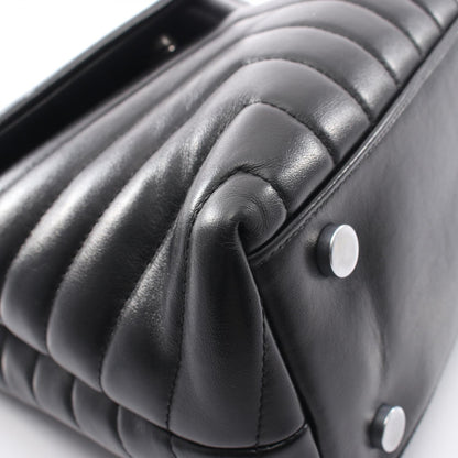 イヴサンローラン LOULOU レザー2wayバッグ
