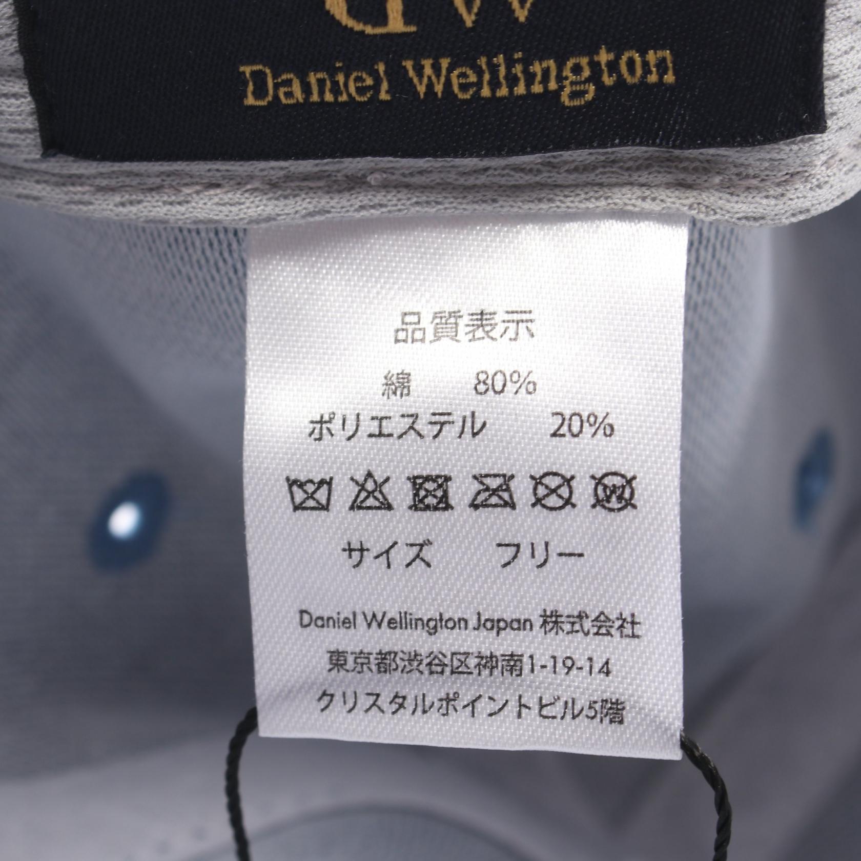ダニエルウェリントン コットンベースボールキャップ