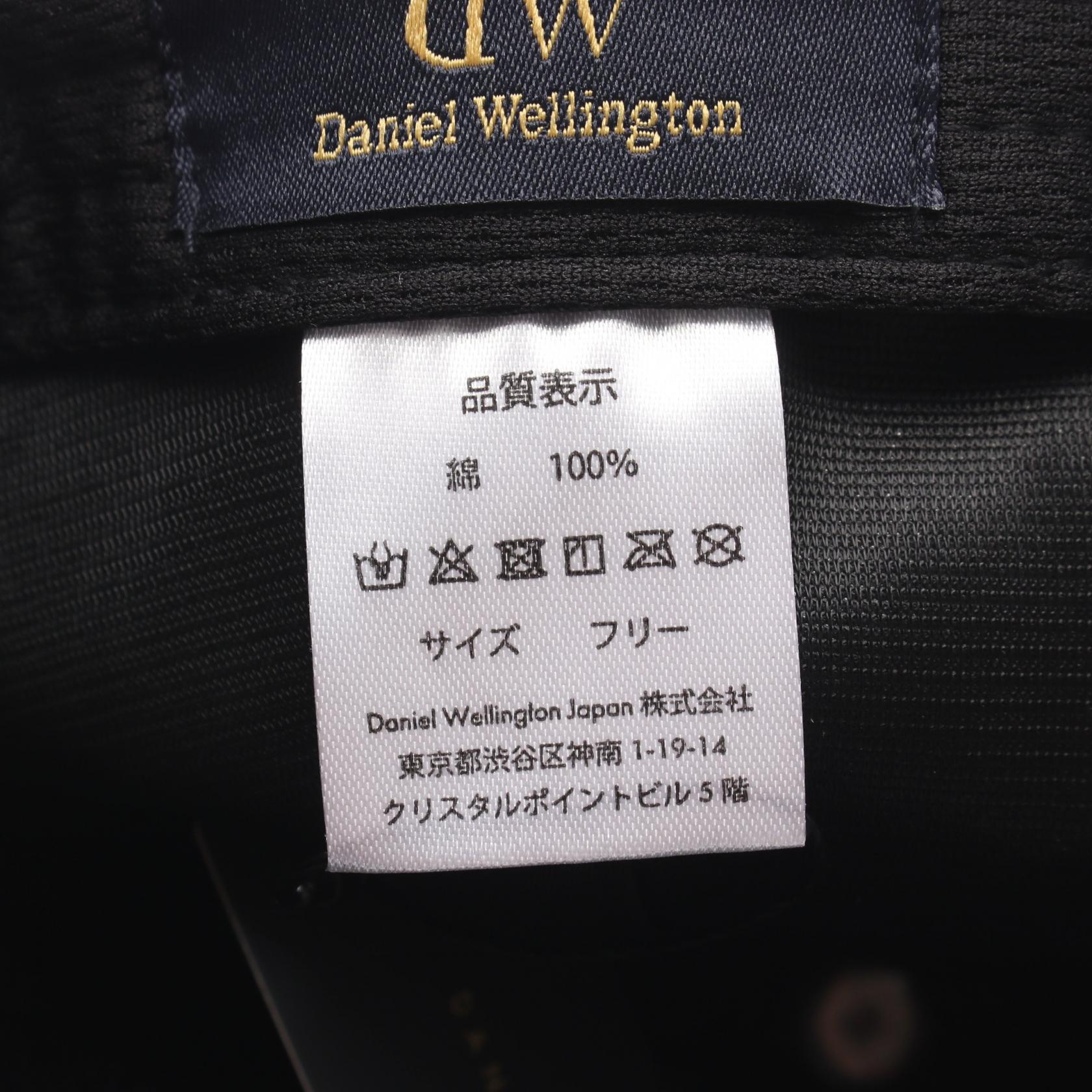 ダニエルウェリントン ロゴ コットンベースボールキャップ
