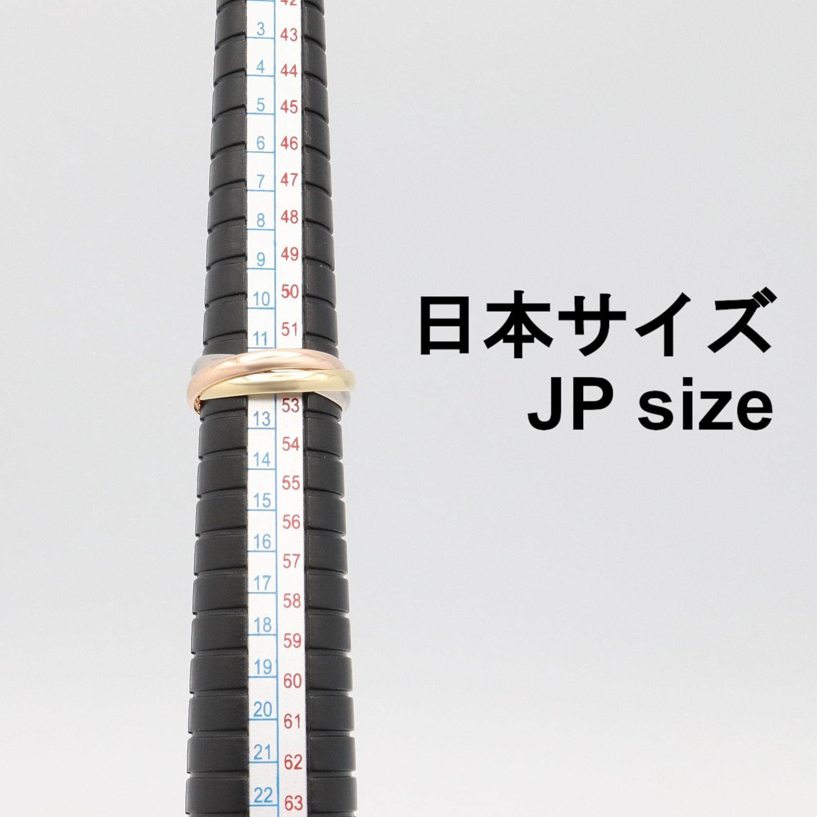カルティエ トリニティ Au750 リング 52号