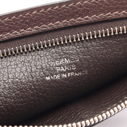 エルメス ジップサック シェーブル 長財布