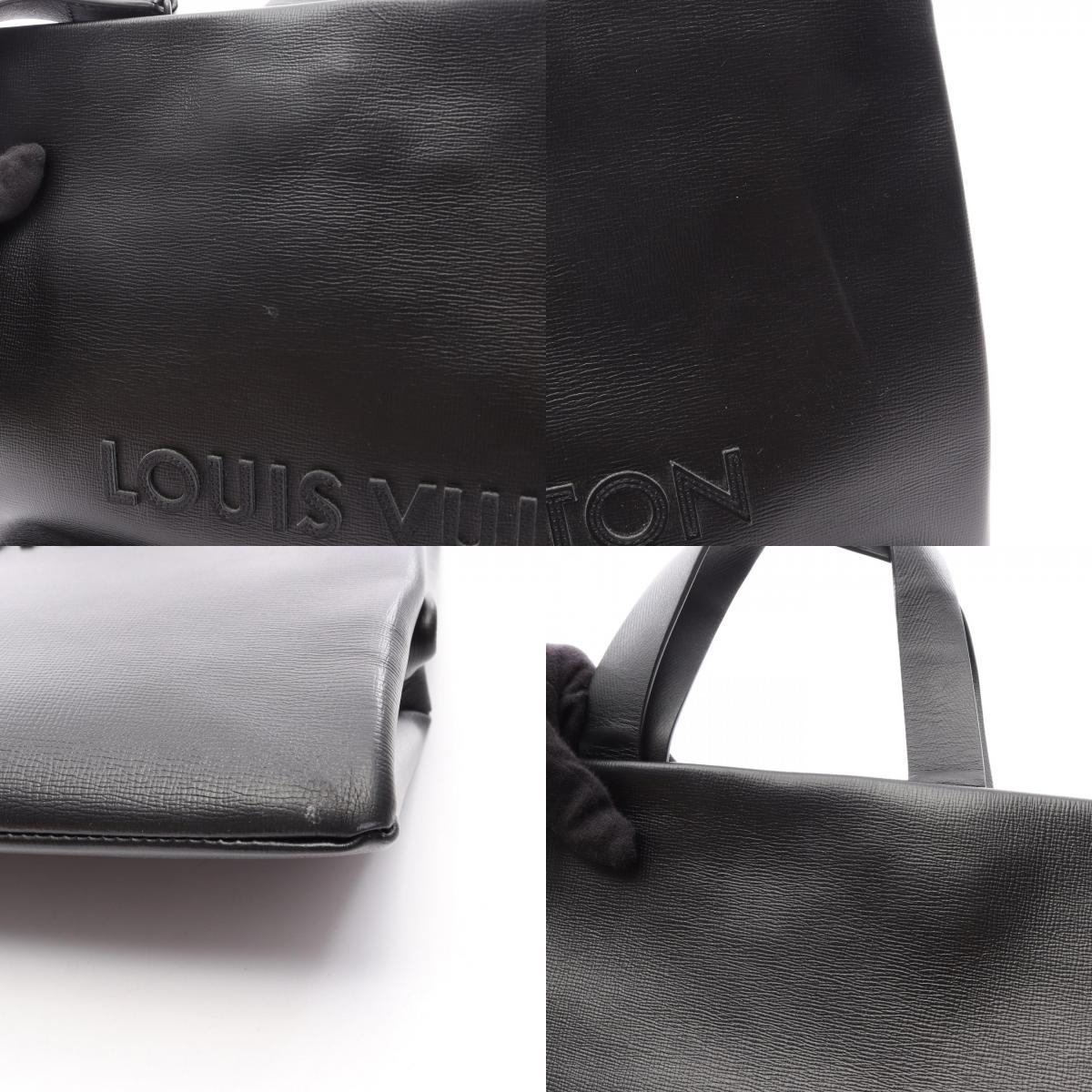 ルイヴィトン ショッパートートMM レザートートバッグ