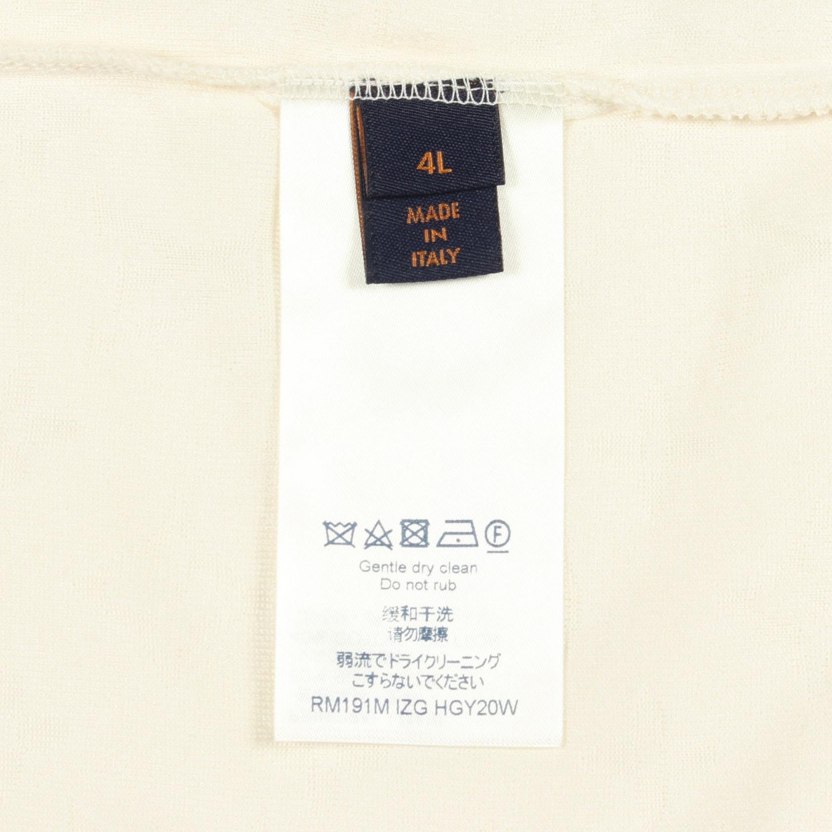 ルイヴィトン モノグラム シルクコットン Tシャツ
