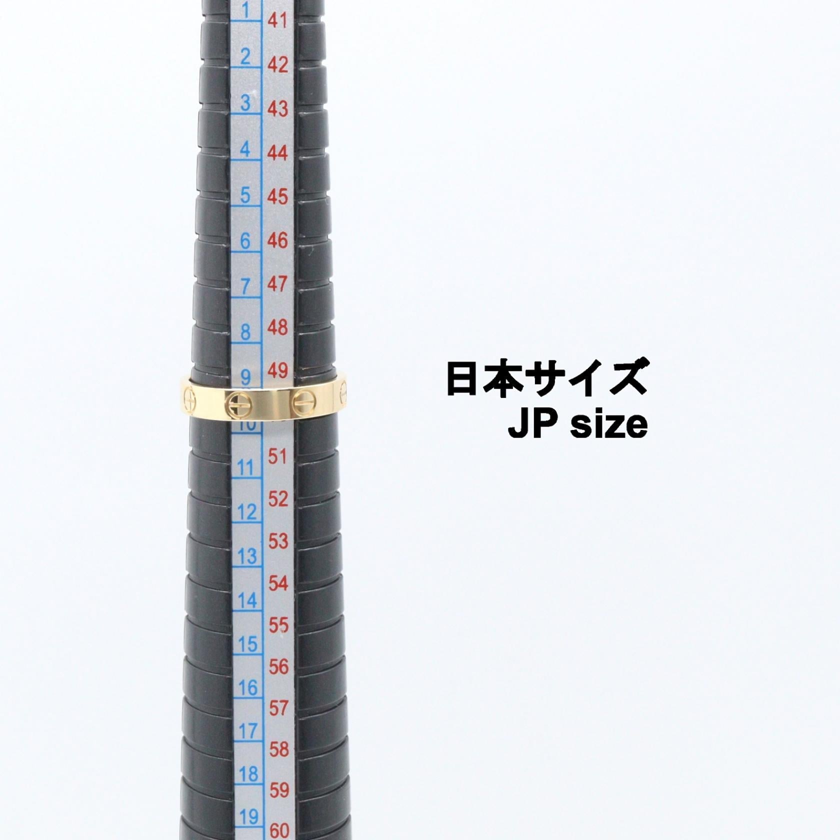 カルティエ ミニラブ Au750 リング 9号
