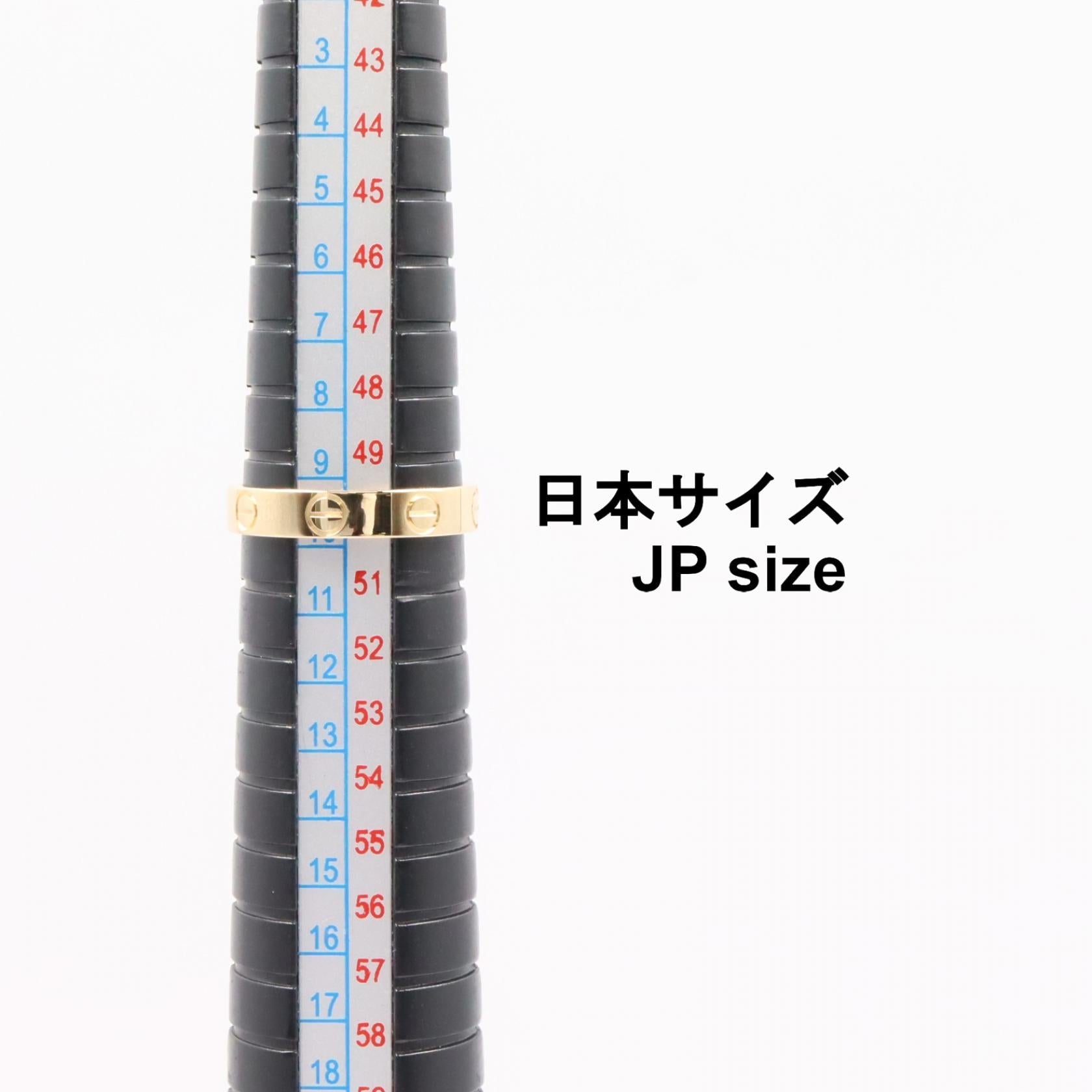 カルティエ ミニラブ Au750 リング 50号