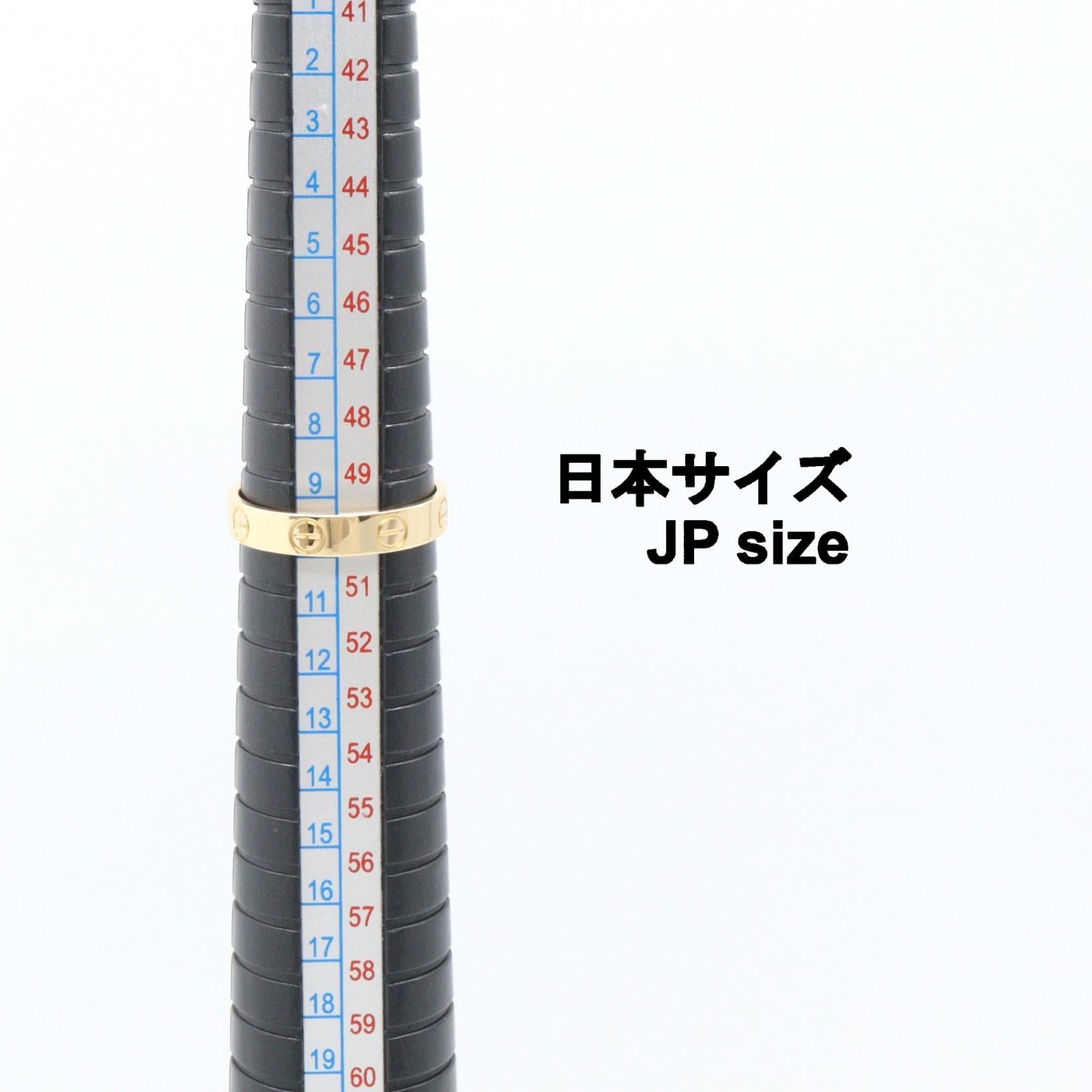 カルティエ ミニラブ Au750 リング 50号