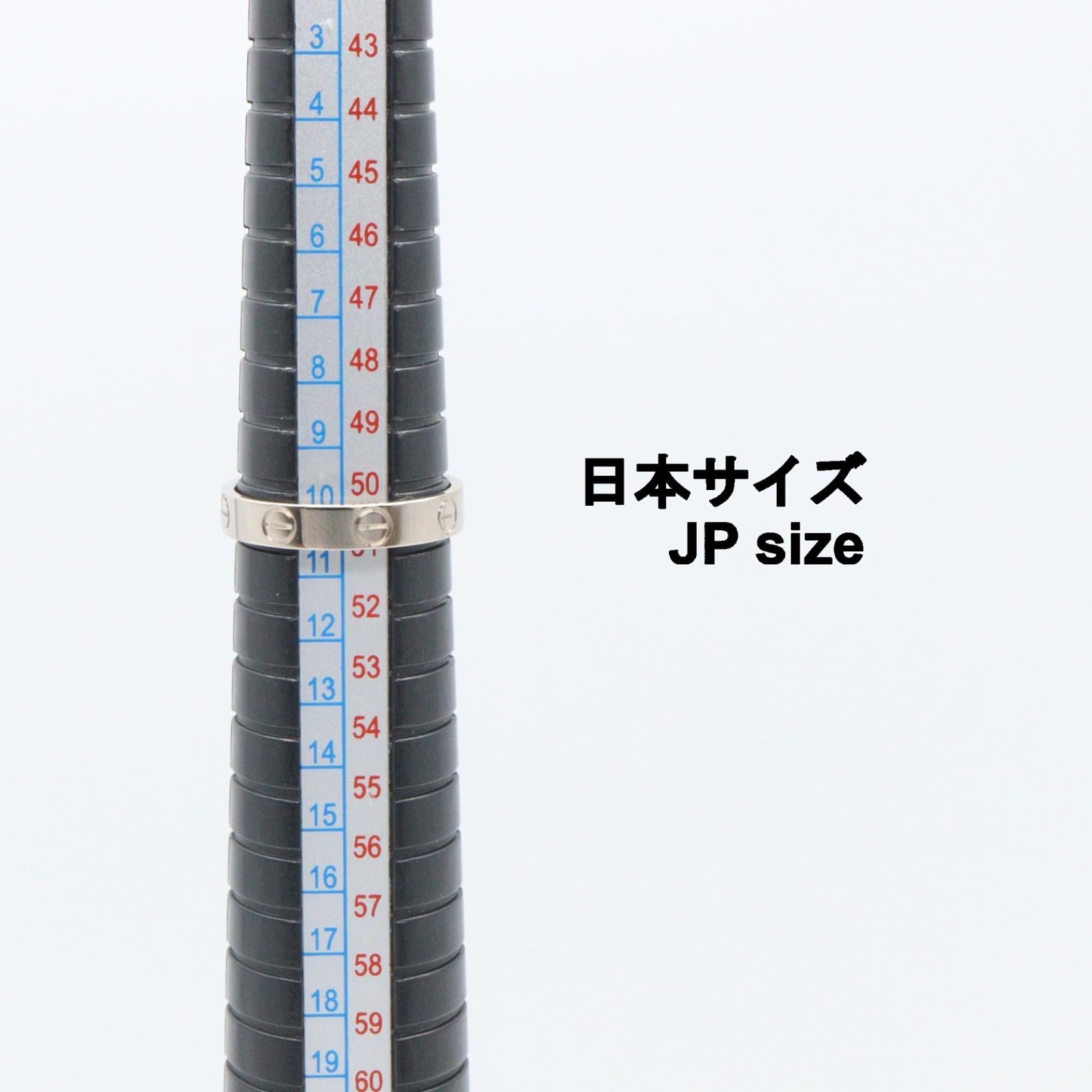 カルティエ ミニラブリング Au750 リング 10号