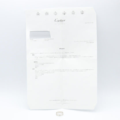 カルティエ ラブ Pt950プラチナ リング 16号